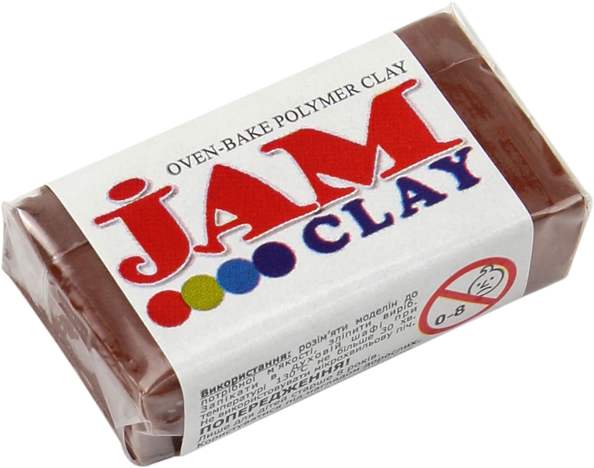 Глина полімер. "Jam Clay" Молочний шоколад 20гр №5018801/340801 — купити | Канцелярський Сад