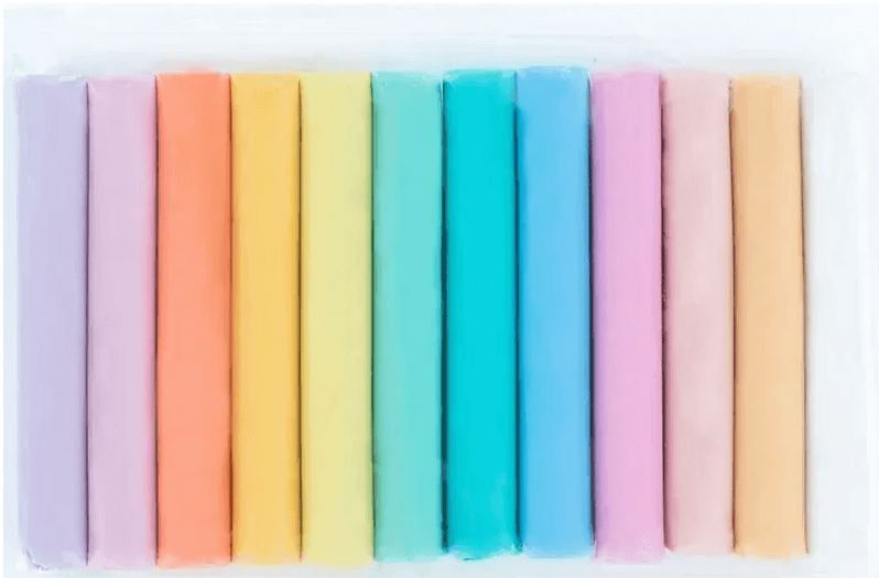 Пластилін "Kite" Creative Pastel 12 кольор. 200гр воск. №K-086-P — фото 3