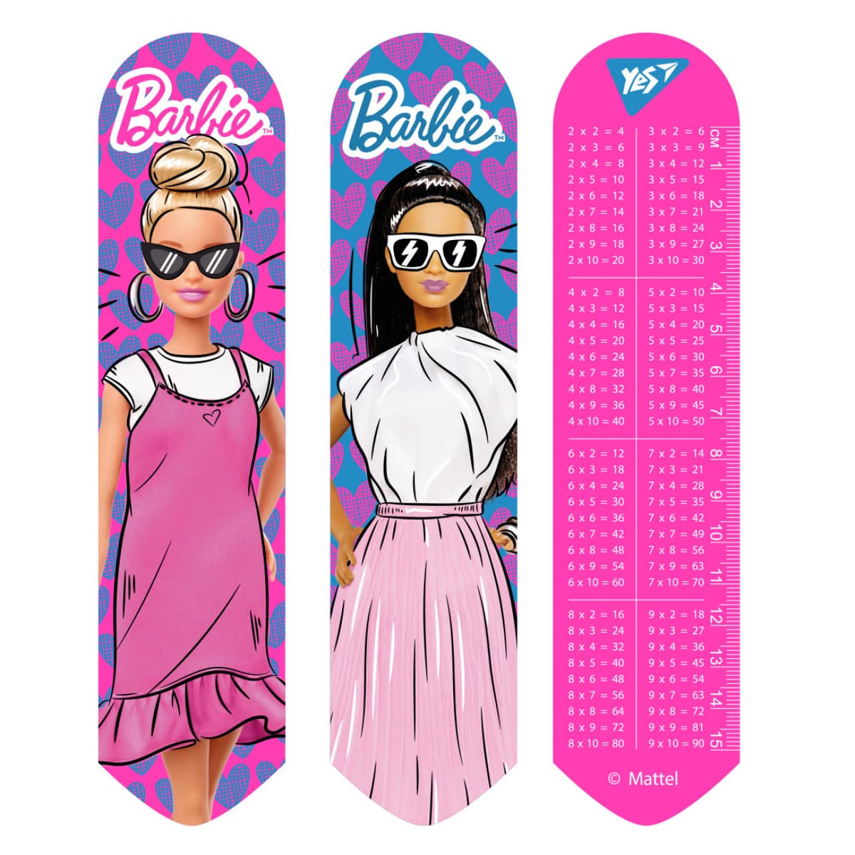 Закладка "Yes" №708138 Cool Barbie 2D — купити | Канцелярський Сад