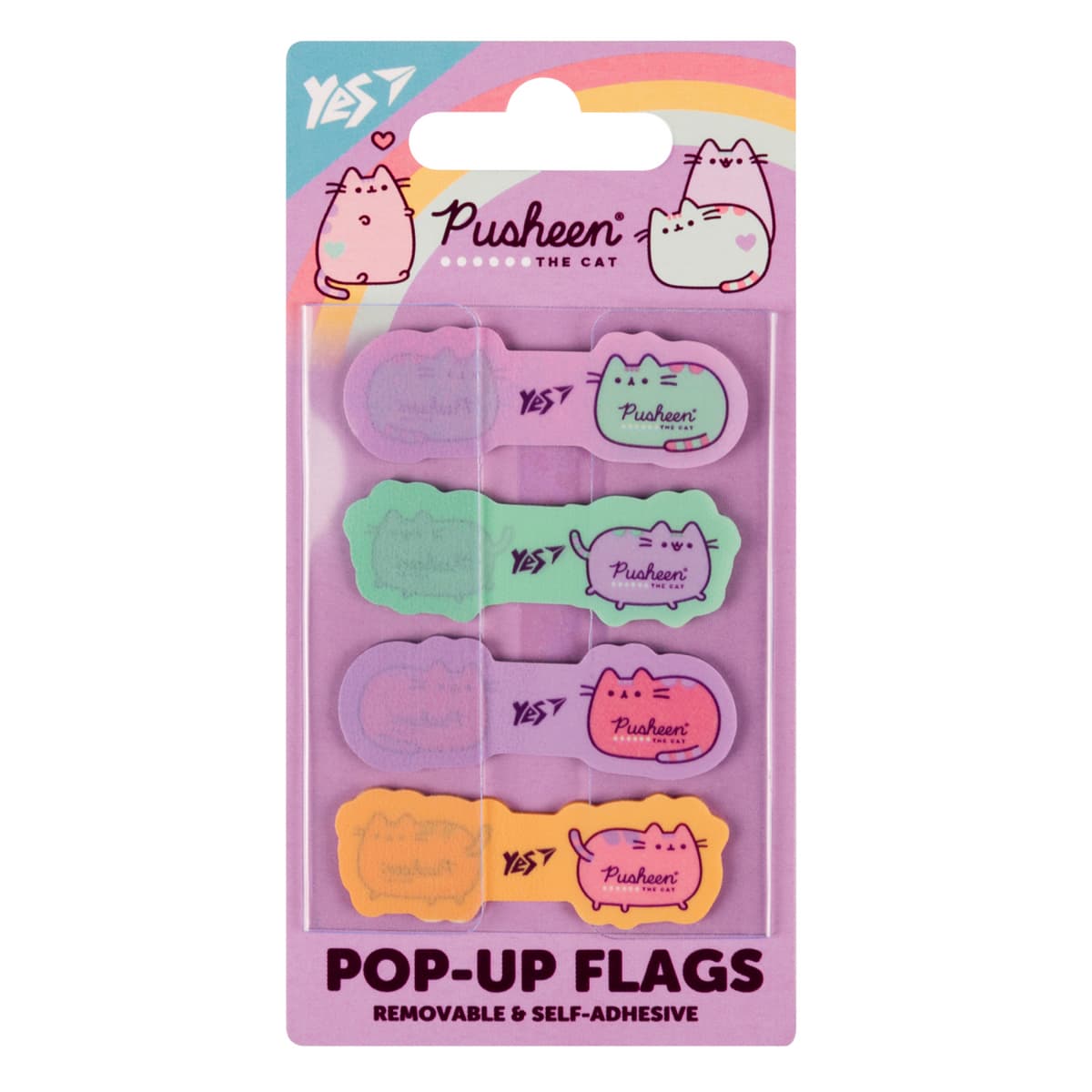Закладка пласт. "Yes" №170426 Pusheen Pop-up — купити | Канцелярський Сад