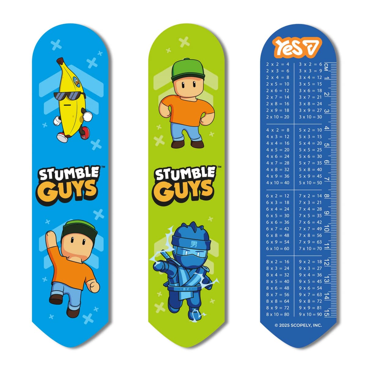 Закладка "Yes" №708745 "Stumble Guys Heroes" 2D — купити | Канцелярський Сад