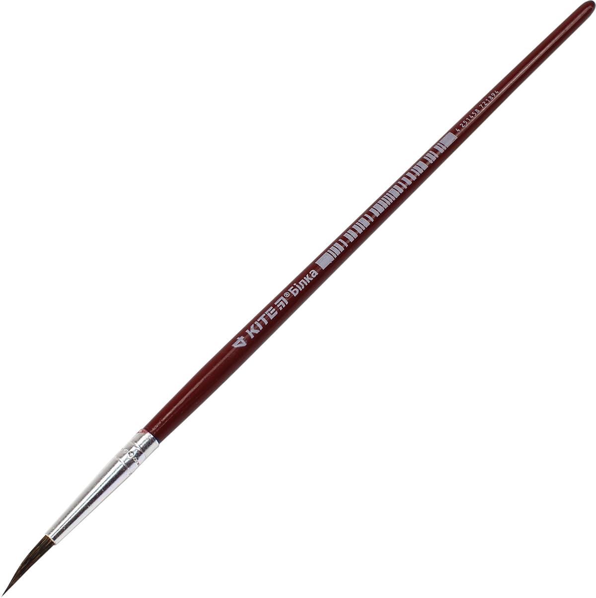 Пензлик "Kite" білка,круглий №4/K18-340-SQ-4 — купити | Канцелярський Сад