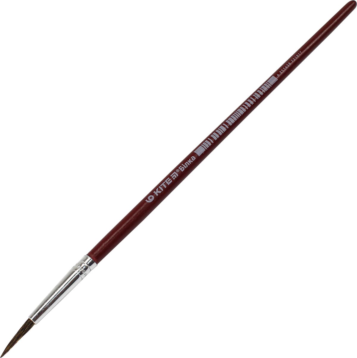 Пензлик "Kite" білка,круглий №6/K18-340-SQ-6 — купити | Канцелярський Сад