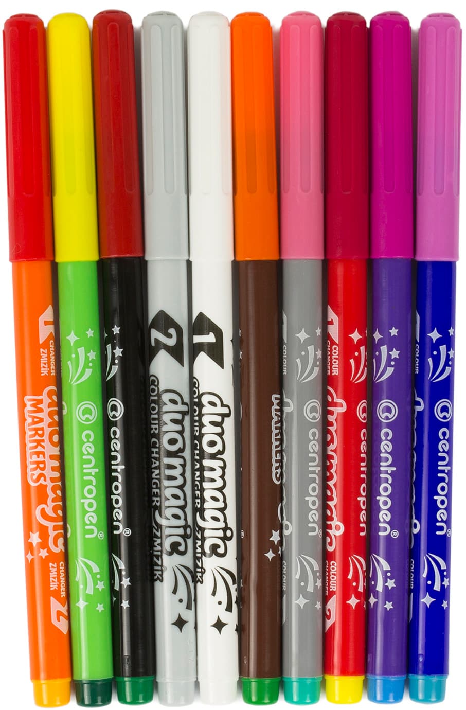 Фломастери "Centropen" 10кольор. Duomagic №2599/10 — фото 3