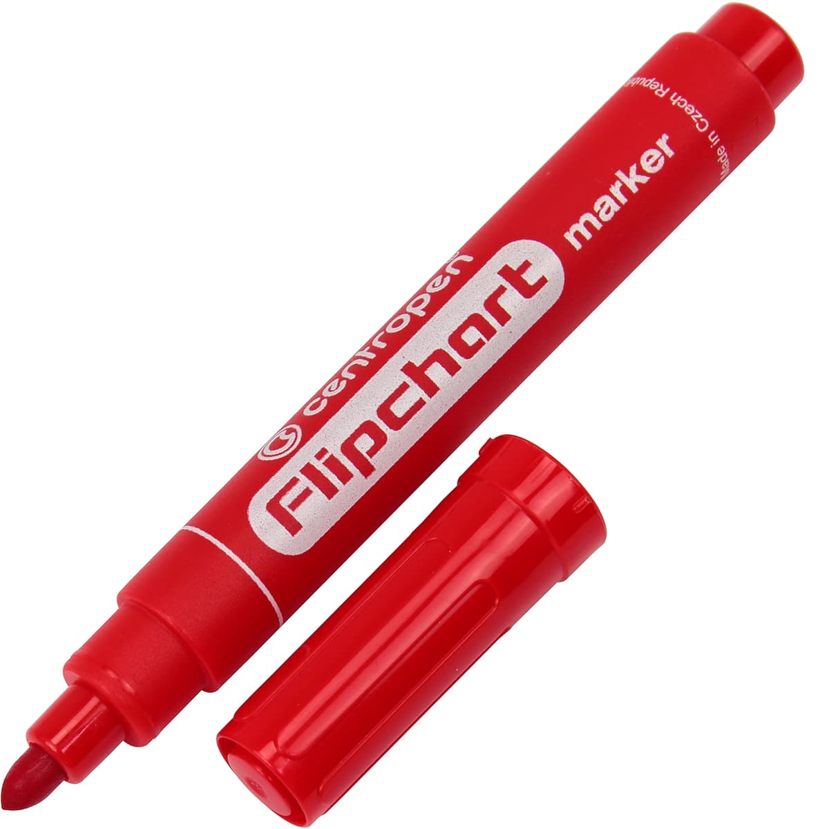 Маркер "Centropen" №8550/02 круг. Flipchart 2,5мм на водян. осн. червоний — фото 3