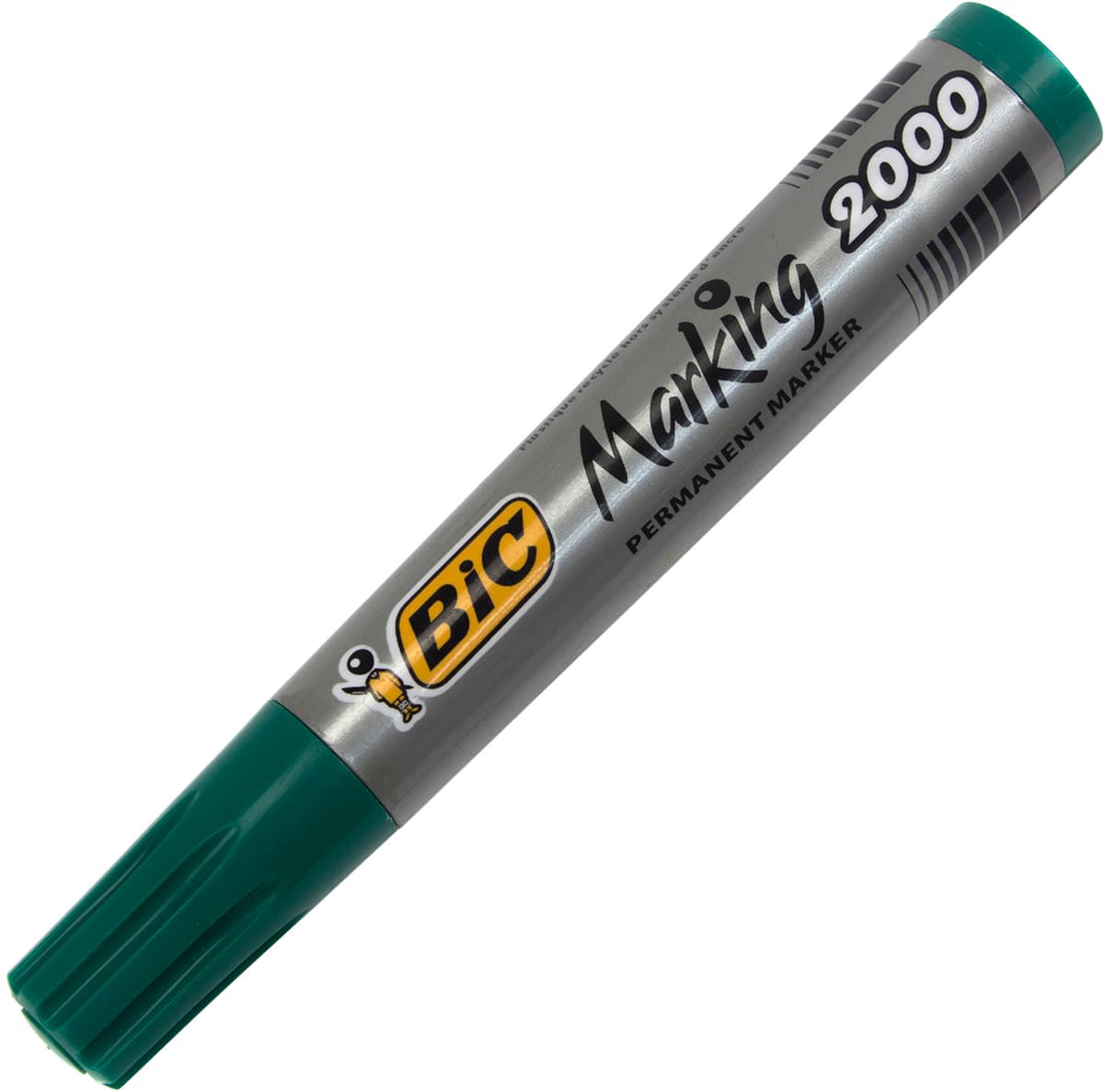 Маркер "Bic" 2000 №820912/0026/8209123 Permanent 0,8-3мм зелений — купити | Канцелярський Сад