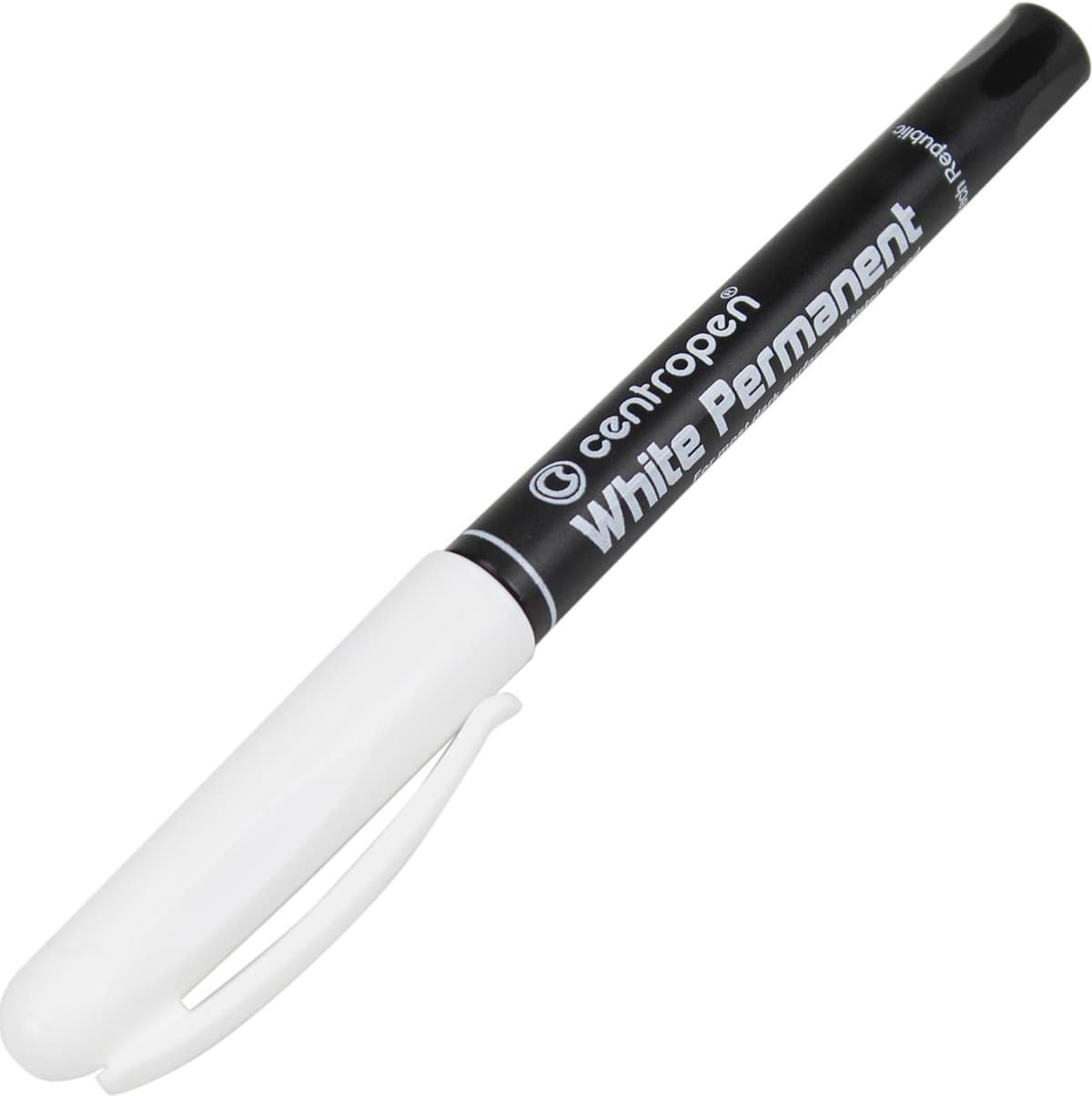 Маркер "Centropen" №2686/11 White Permanent 1,2мм білий — купити | Канцелярський Сад