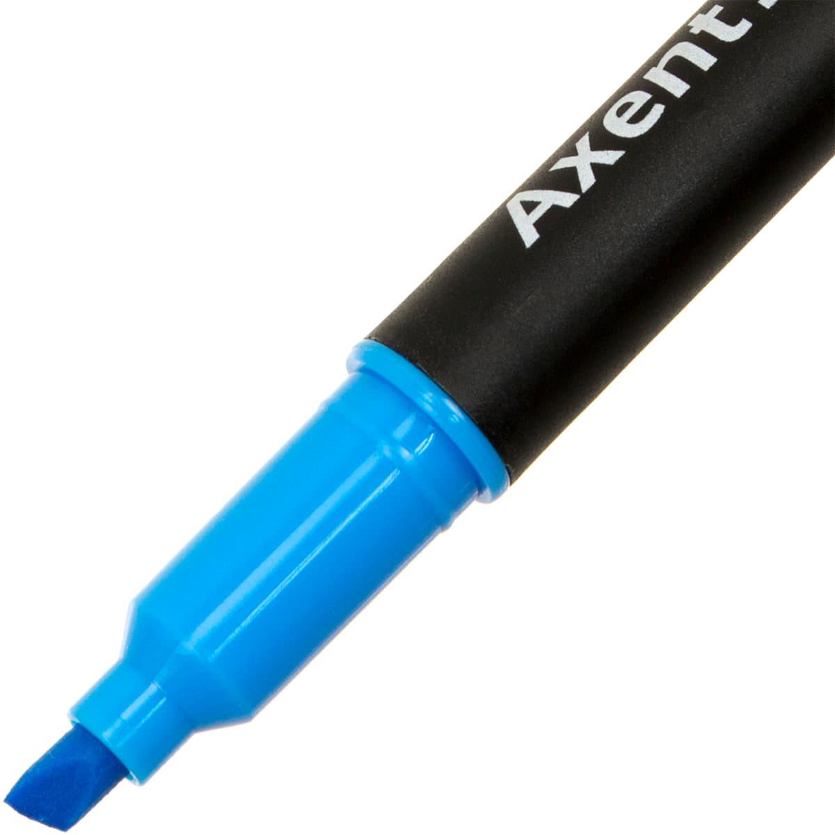 Текстмаркер "Axent" №2534-02-A клин. Highlighter Dual 2-4мм блакит.-жовтий — фото 4