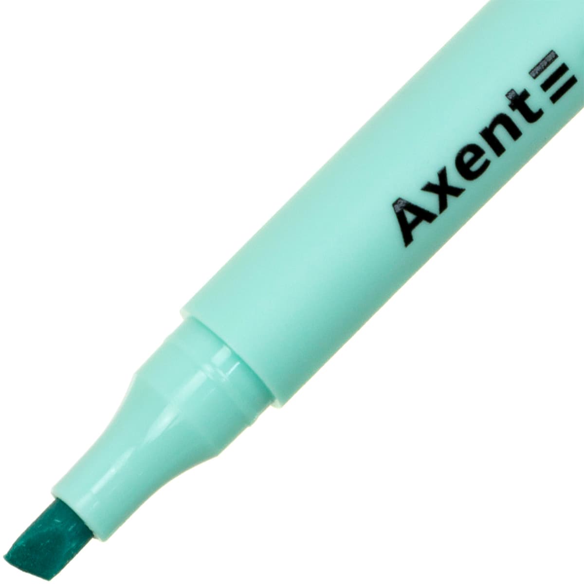 Текстмаркер "Axent" №2533-09-A клин. Highlighter Pastel 2-4мм бірюзовий — фото 4
