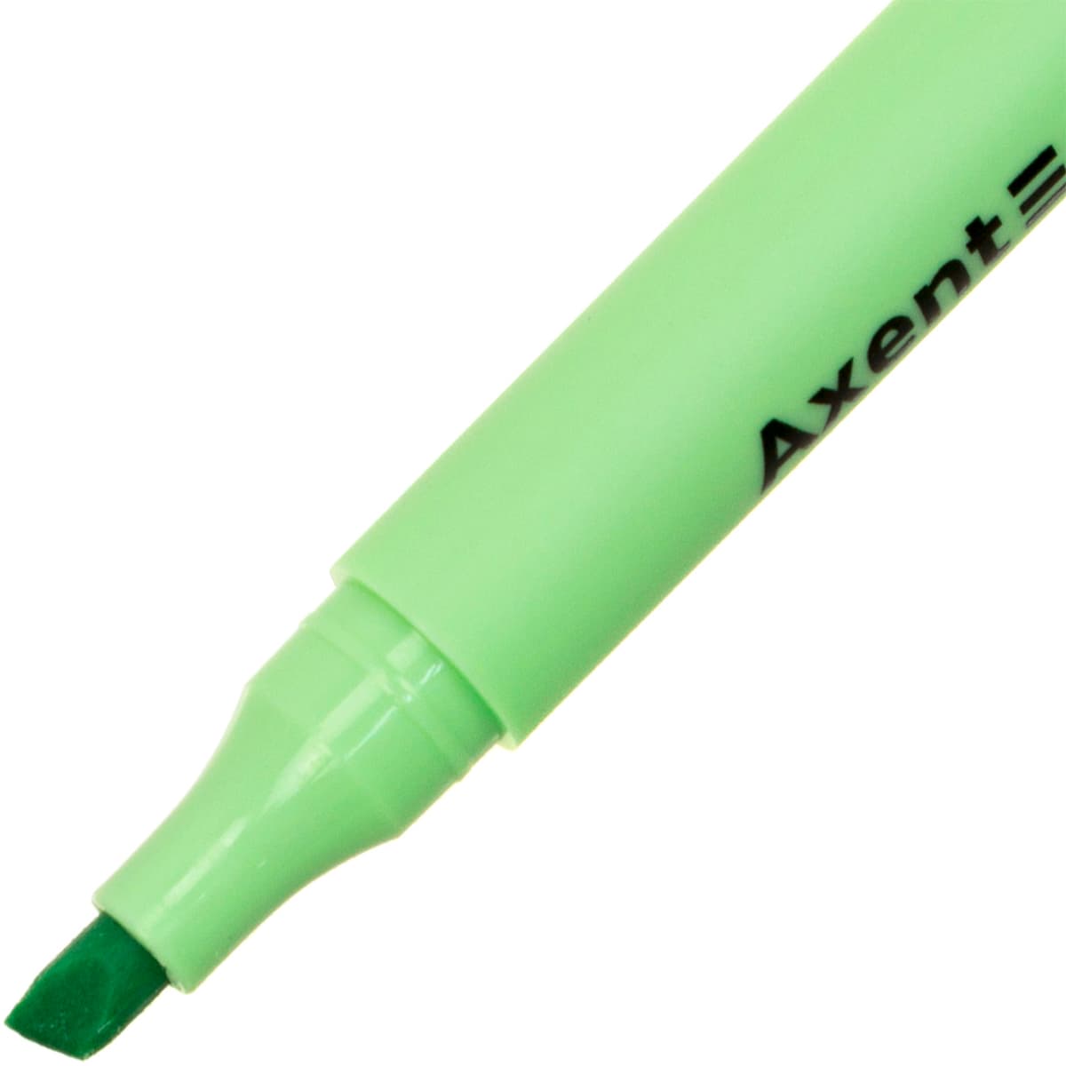 Текстмаркер "Axent" №2533-18-A клин. Highlighter Pastel 2-4мм м'ятний — фото 4