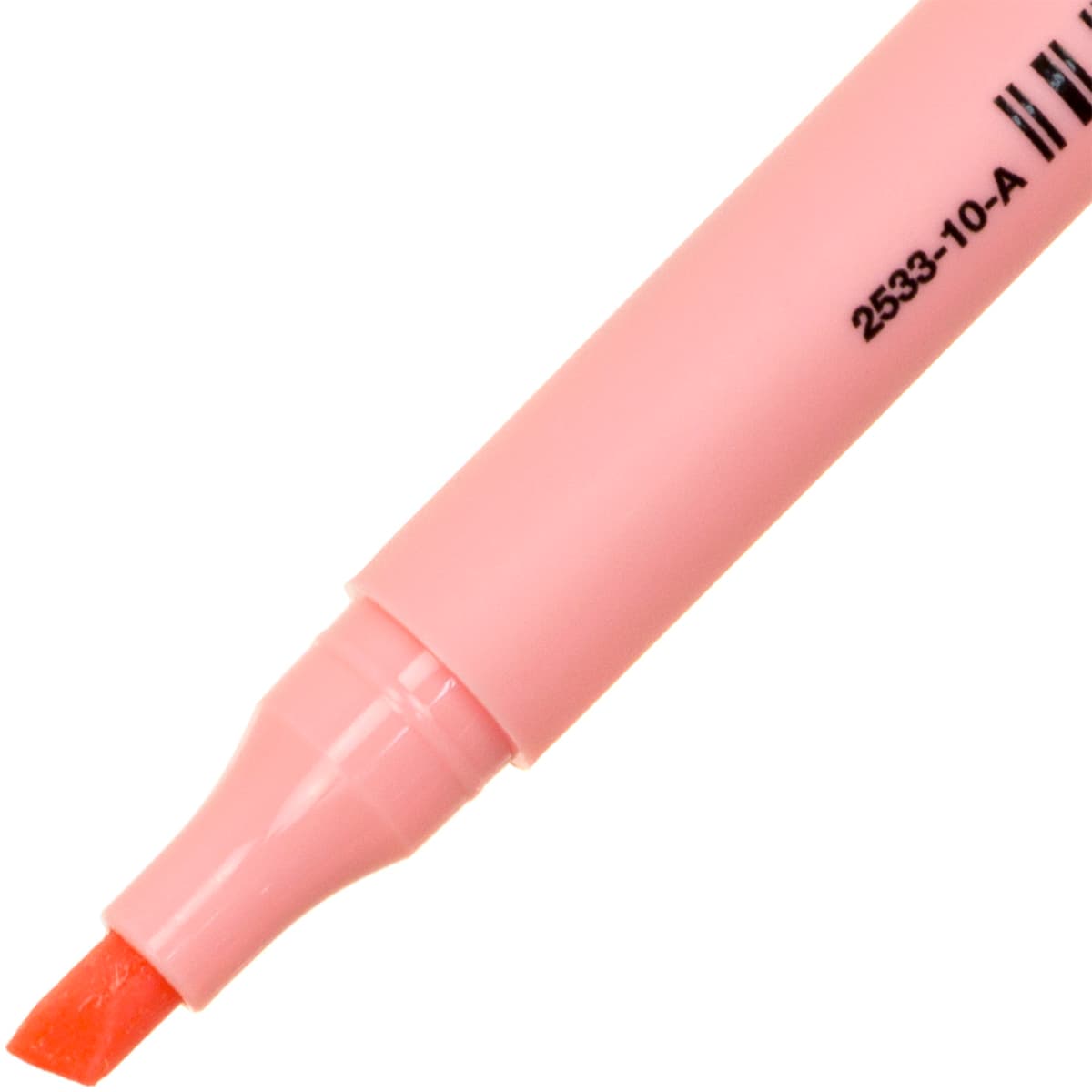 Текстмаркер "Axent" №2533-10-A клин. Highlighter Pastel 2-4мм рожевий — фото 4