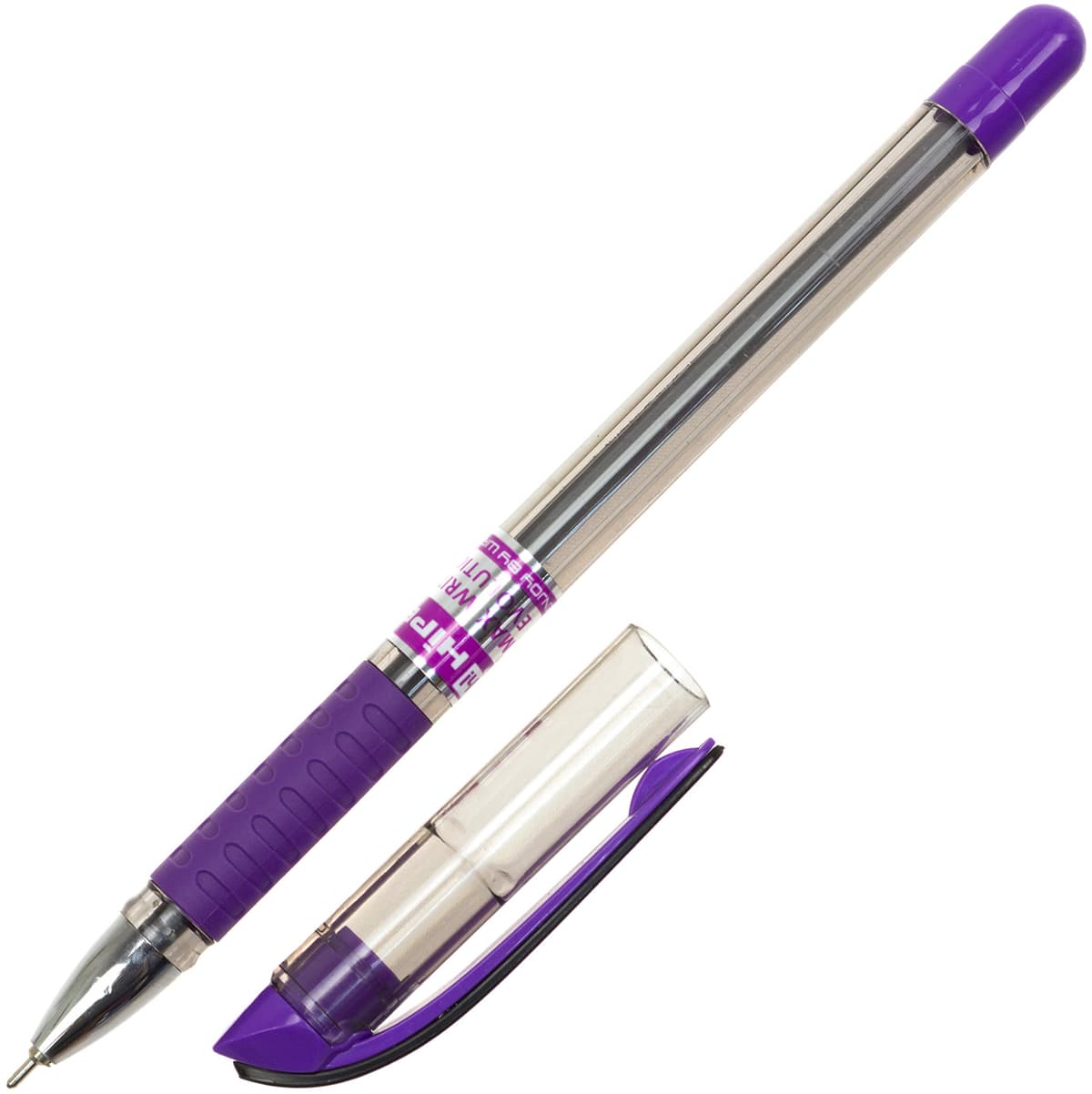Ручка кульк. масл. "Hiper" №HO-335-ES Max Writer EV 2500м 0,7мм фіолет. — фото 3