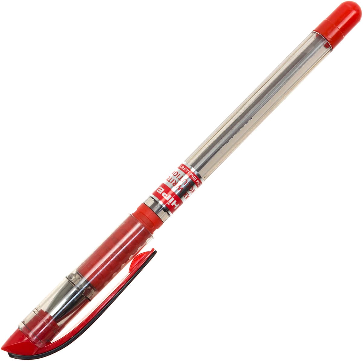 Ручка кульк. масл. "Hiper" №HO-335-ES Max Writer EV 2500м 0,7мм червона — купити | Канцелярський Сад
