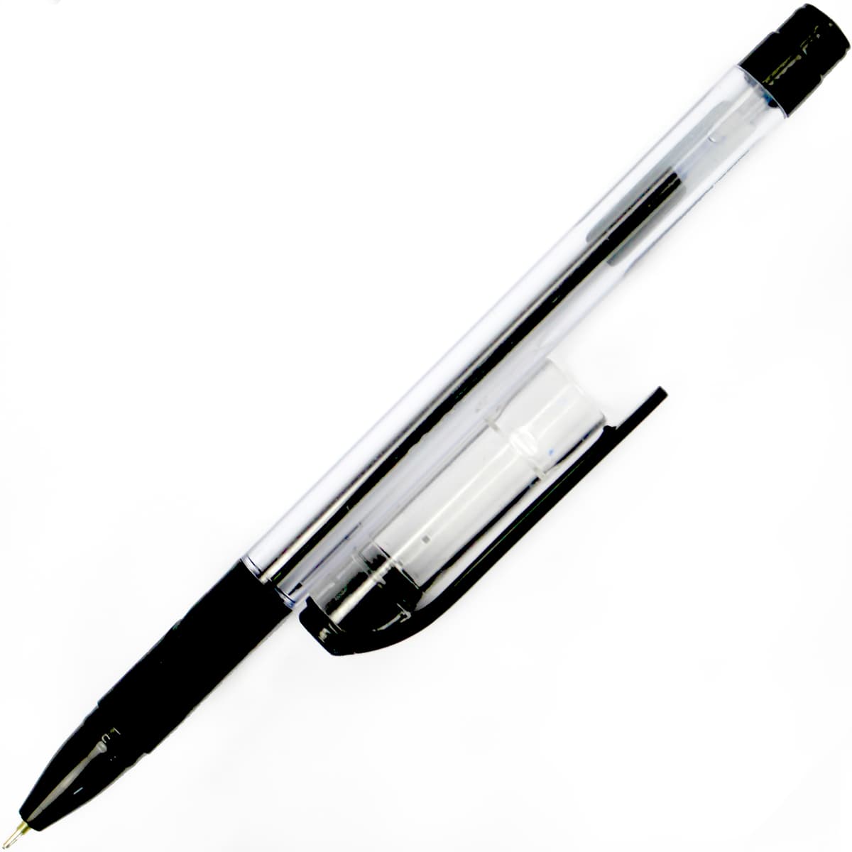 Ручка кульк. масл. "Hiper" №HO-111 Fine Tip 0,7мм чорна — фото 3