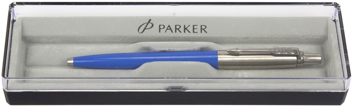 Ручка кульк. "Parker Jotter Plastic Blue" №15132 — фото 6