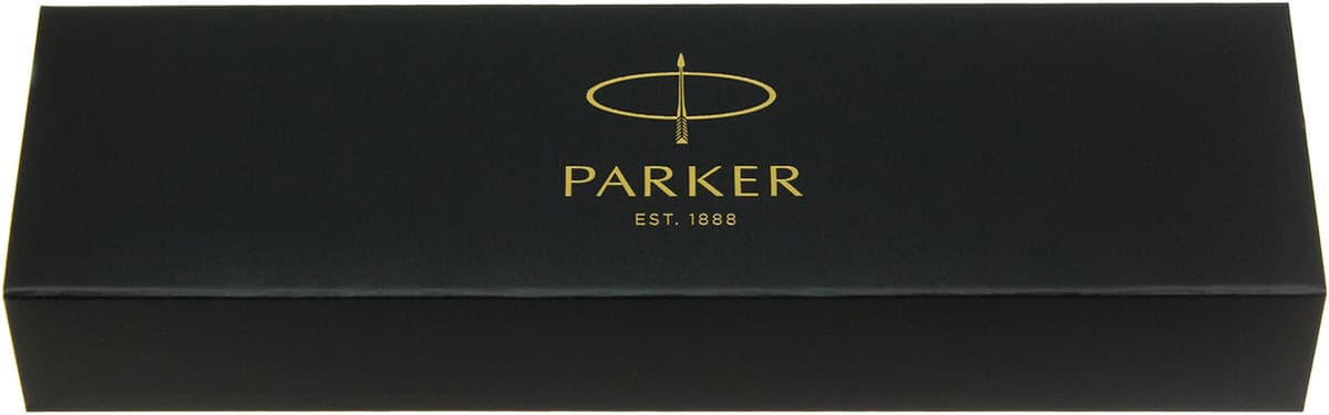 Ручка кульк. "Parker Jotter" сталь з позол. Тризуб жовт-син. №16 032_R5/16032_T005c — фото 6