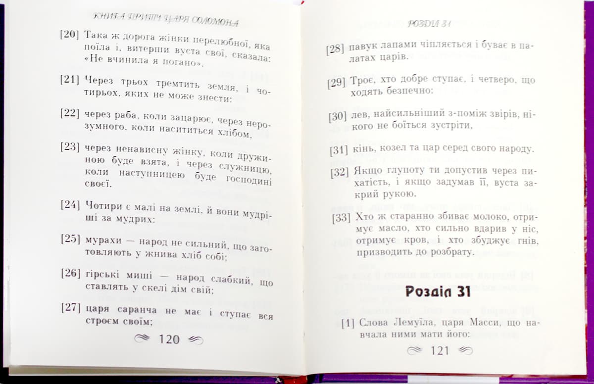 Книжка А5 "Книга притч царя Соломона" №8480/Арій — фото 8