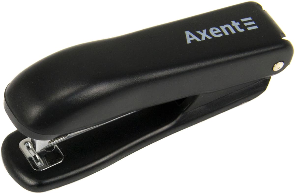 Степлер "Axent" №10/5 15арк №4222-01-A Standard пласт. чорний — фото 4