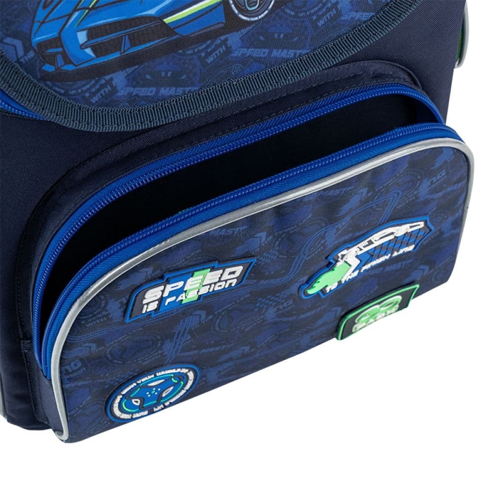 Рюкзак каркасний "GoPack" Education Racing 2від.,2карм. №GO25-5001S-6 — фото 9