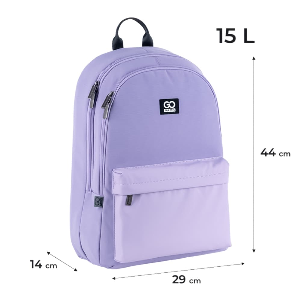 Рюкзак "GoPack" Education Teens 2від.,1карм. фіолетовий №GO25-140L-1 — фото 3