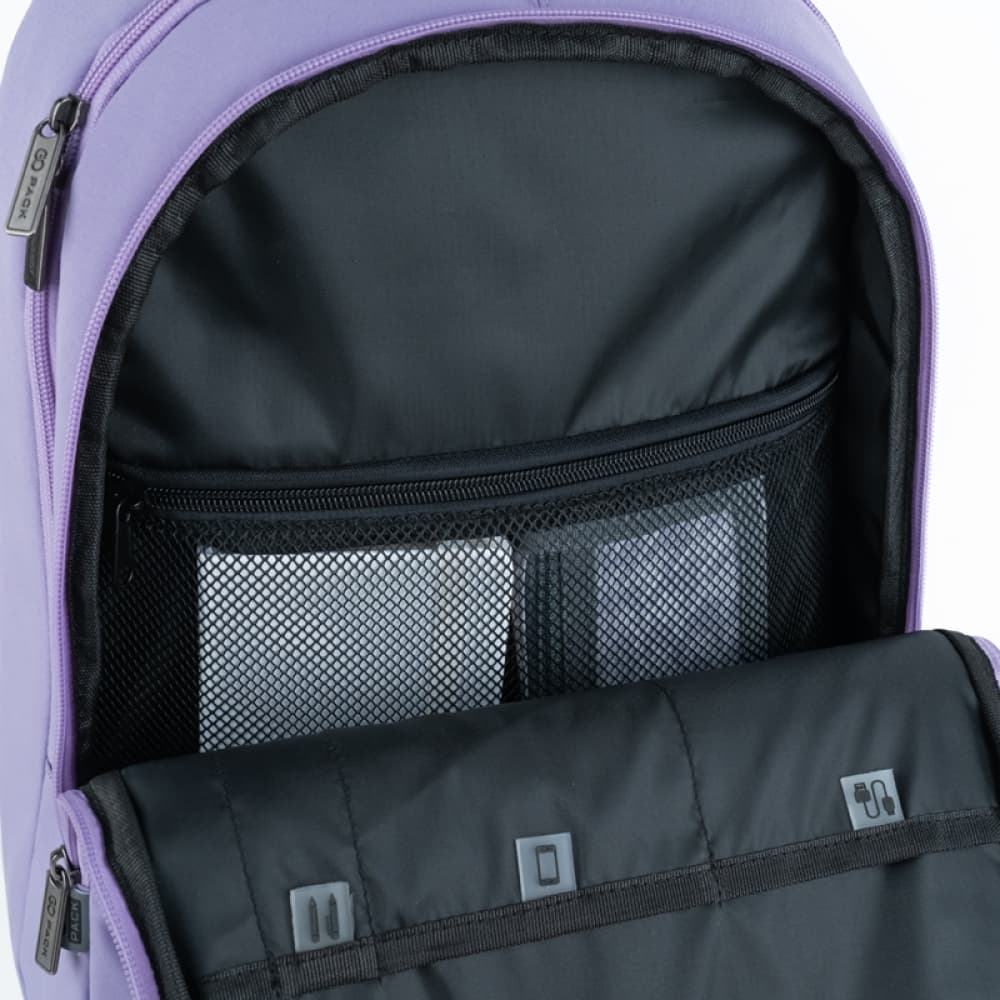 Рюкзак "GoPack" Education Teens 2від.,1карм. фіолетовий №GO25-140L-1 — фото 9