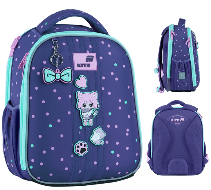 Рюкзак каркасний "Kite" Be Friends 2від.,2карм. №K26-555S-3 — купити | Канцелярський Сад