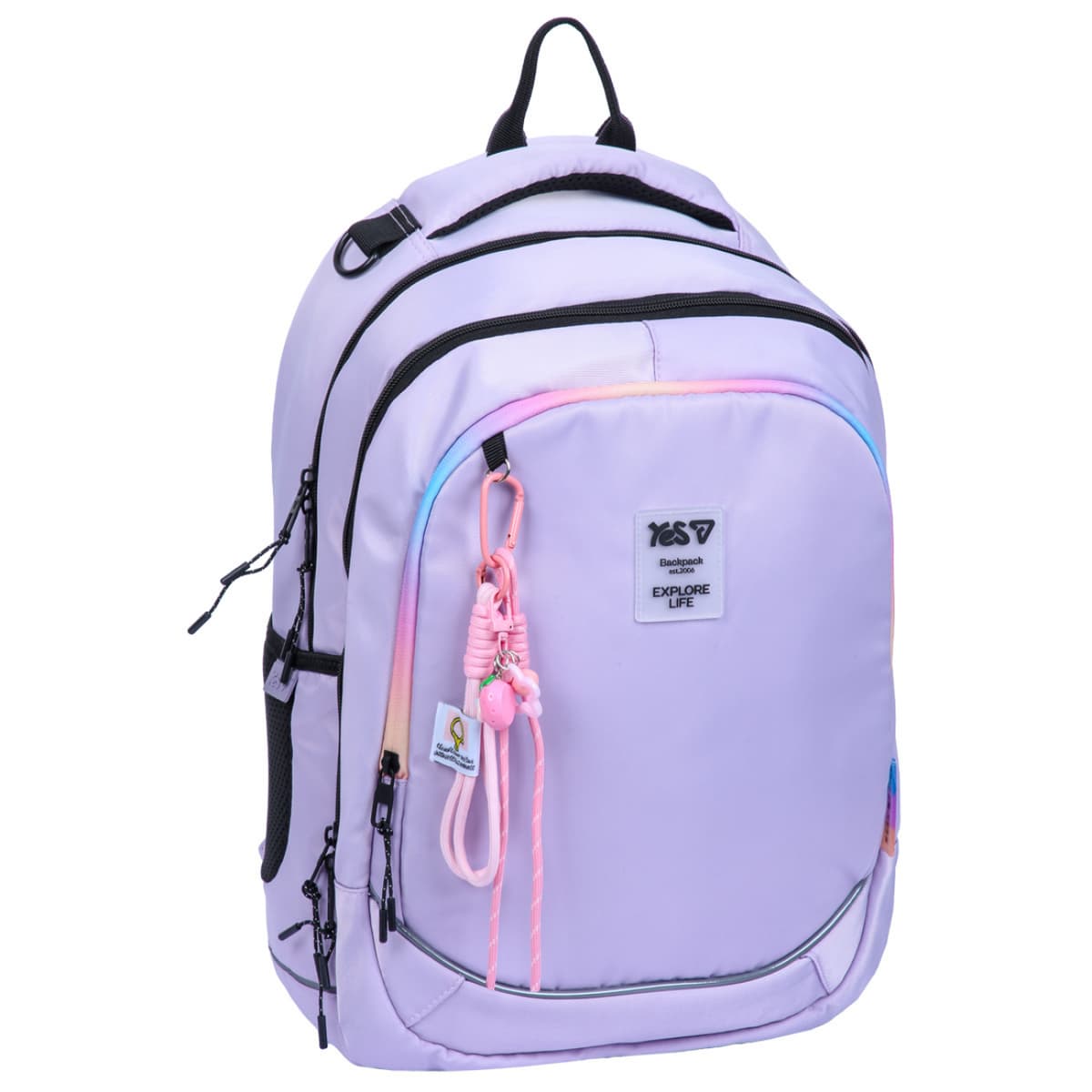 Рюкзак "Yes" TS-59L Lilac 2від.,3карм.№550407 — купити | Канцелярський Сад
