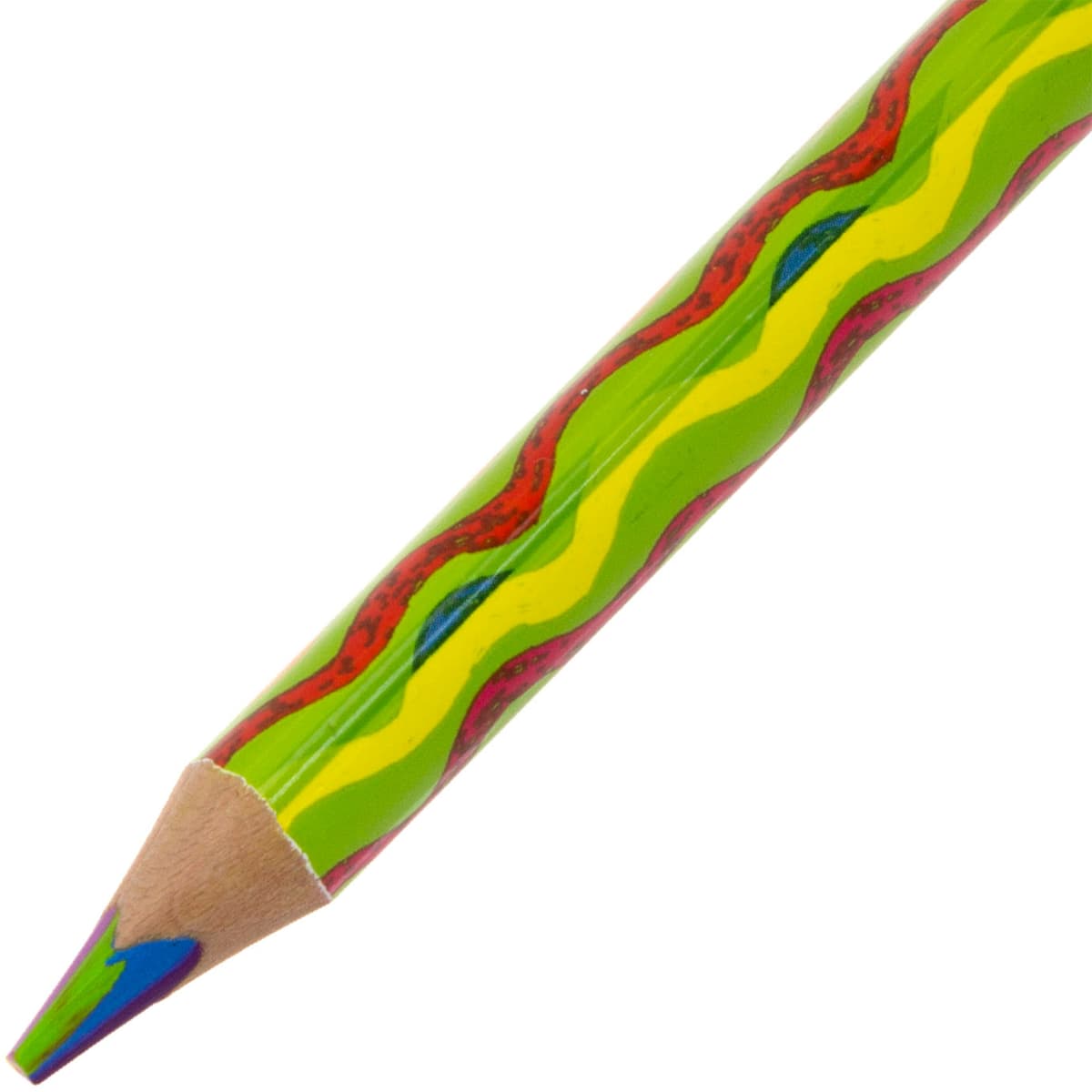 Олівець кольор. 6 кольор. "Yes" №290576 Rainbow Jumbo грифель, трикут. — фото 3