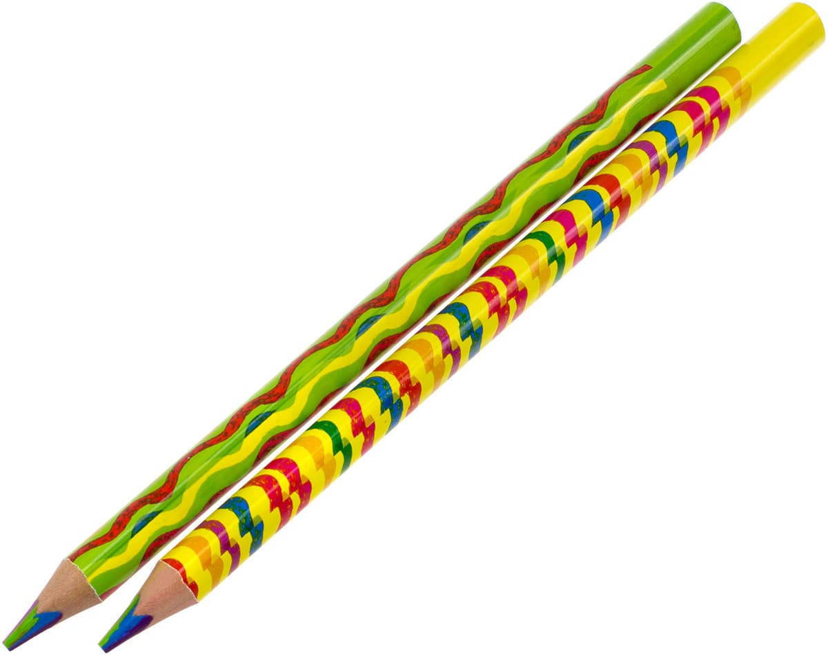 Олівець кольор. 6 кольор. "Yes" №290576 Rainbow Jumbo грифель, трикут. — фото 4