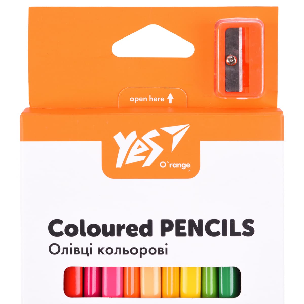 Олівці кольор. 18 кольор. "Yes" №290739 O'range Line з точилкою — фото 3