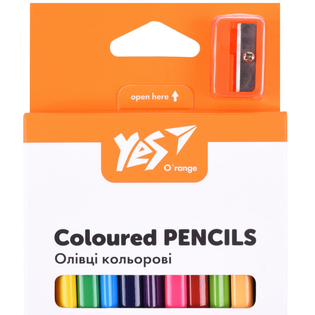 Олівці кольор. 24 кольор. "Yes" №290754 O'range Line з точилкою — фото 3