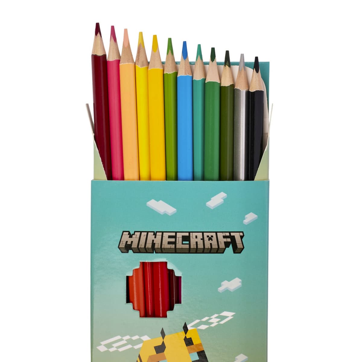 Олівці кольор. 24 кольор./12шт "Yes" №290775 Minecraft.Spring — фото 3