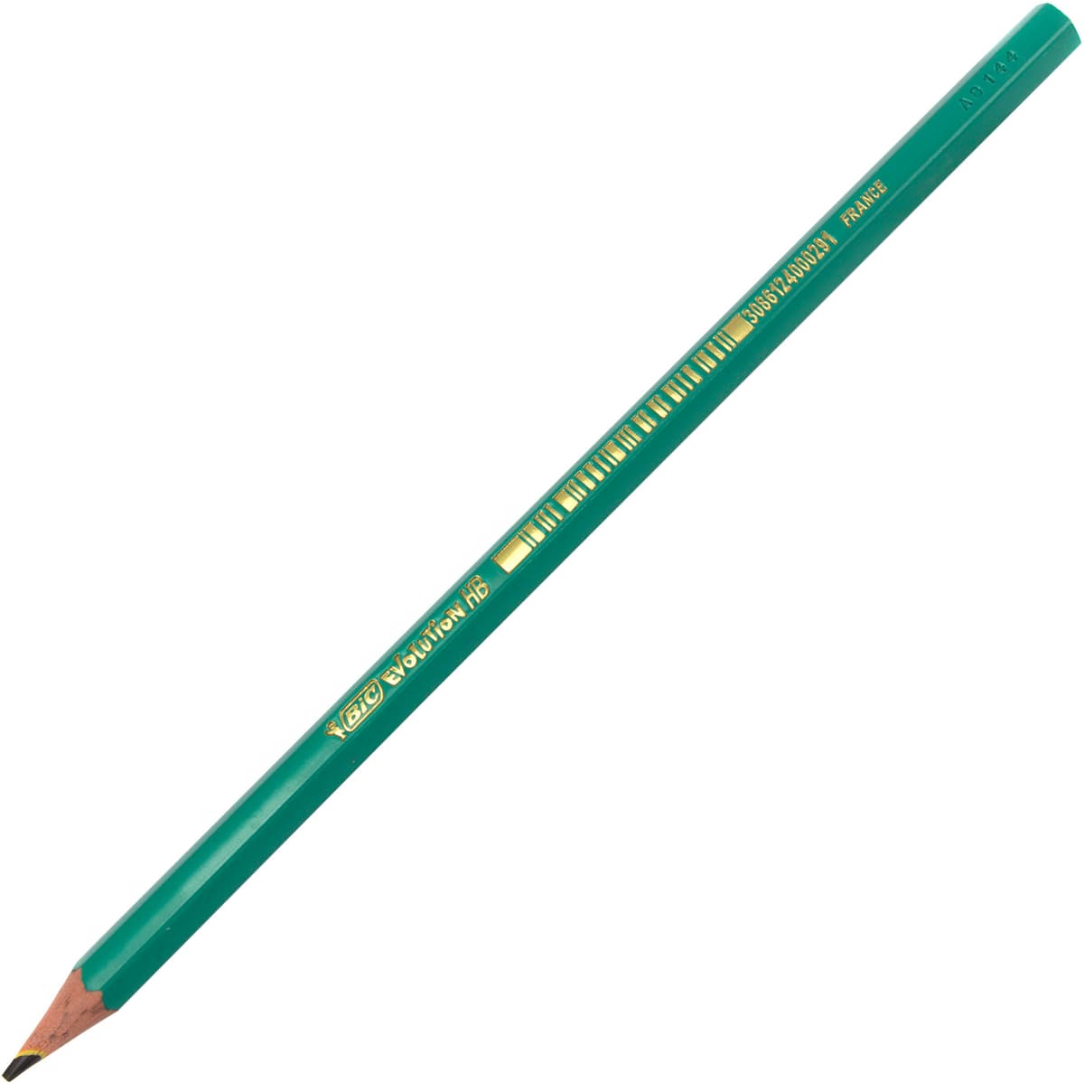 Олівець гр. "Bic" №880331/880311/608/650 HB Еволюшн зелений — купити | Канцелярський Сад
