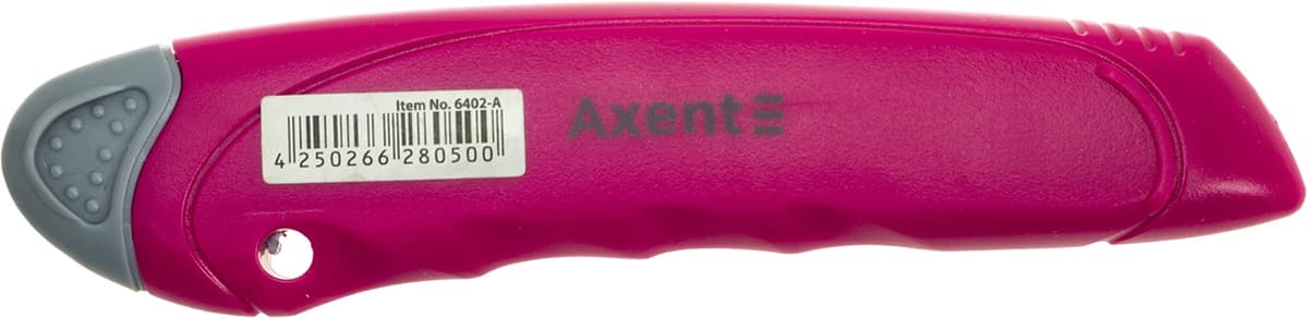 Ніж канц. "Axent" 18мм №6402 мех. фіксатор — фото 4