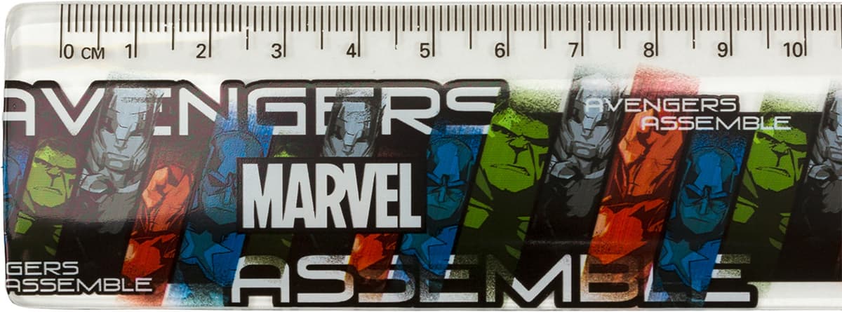 Лінійка пласт. 30см "Yes" Marvel.Avengers №370632 — фото 4