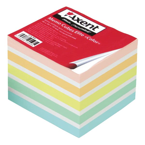 Блок/зам. нкл 90х90мм 70мм "Axent" Elite Color №8028 — купити | Канцелярський Сад
