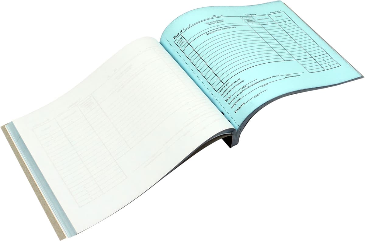 Касова книга А5 самокопір. №БЛ1035/БС0003 горизонт. — фото 5