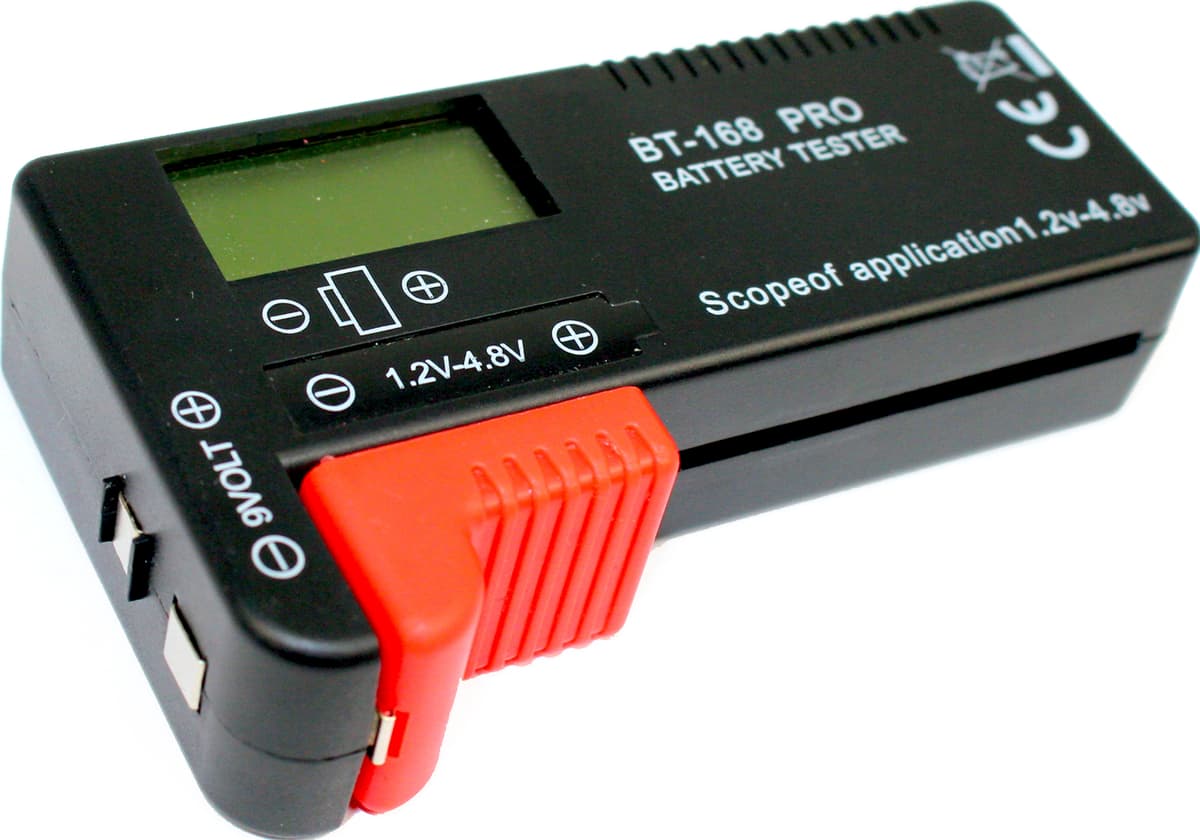 Тестер ємності батарейок та акумул. BT-168 Pro AA,ААА,D,С AG 1,2V -4,8V крона 9V /Breidon — фото 4