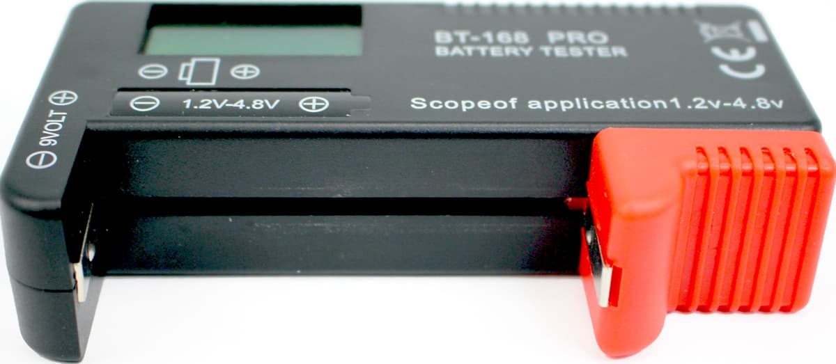 Тестер ємності батарейок та акумул. BT-168 Pro AA,ААА,D,С AG 1,2V -4,8V крона 9V /Breidon — фото 8