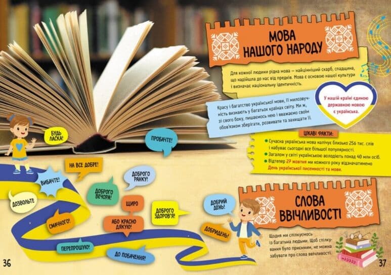 Енциклопедія А4 "Велика книга про Україну дітям" №КН1905001У/8119/Ранок — фото 6