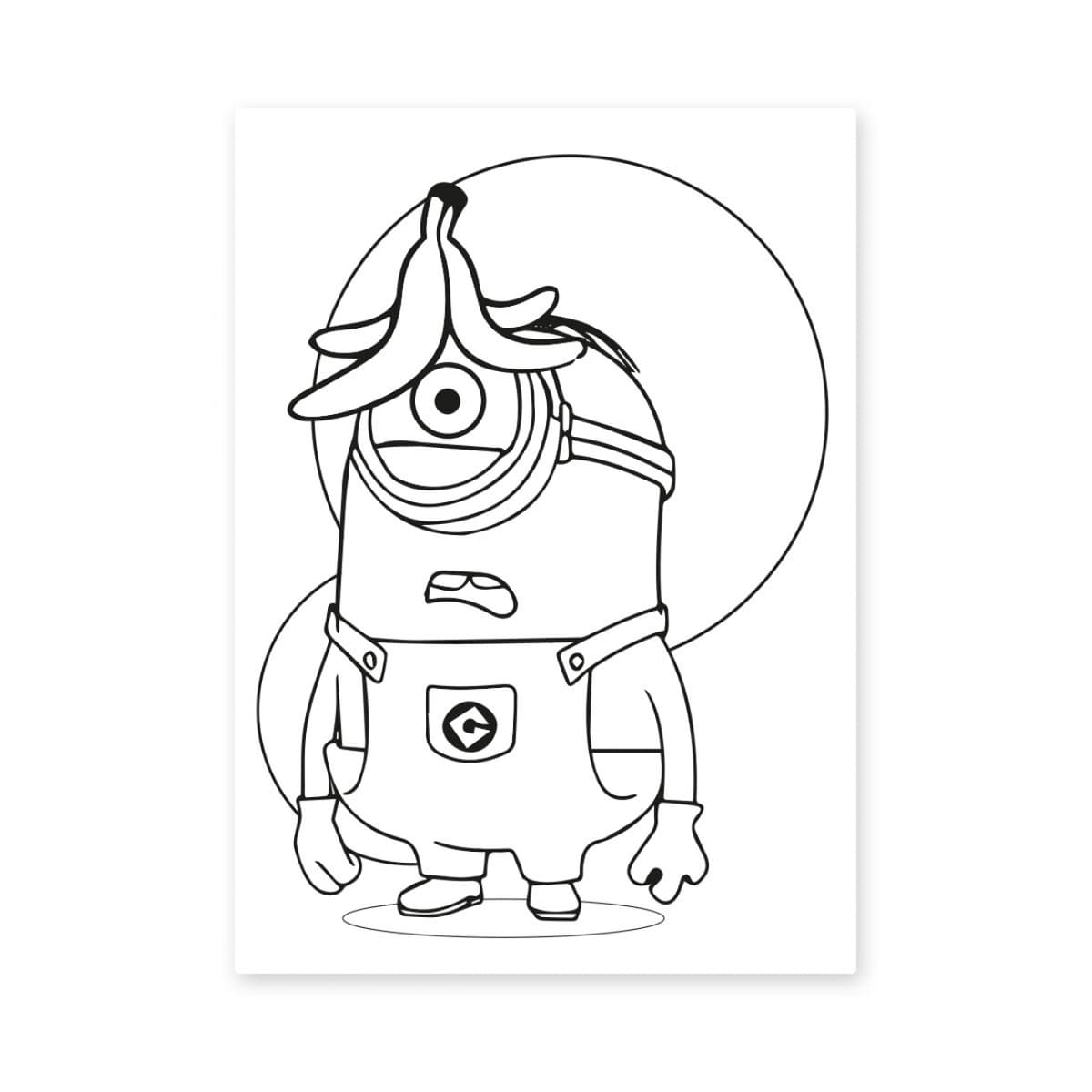 Розмальовка А4 "Minions" 12стор. №742917/Yes — фото 3