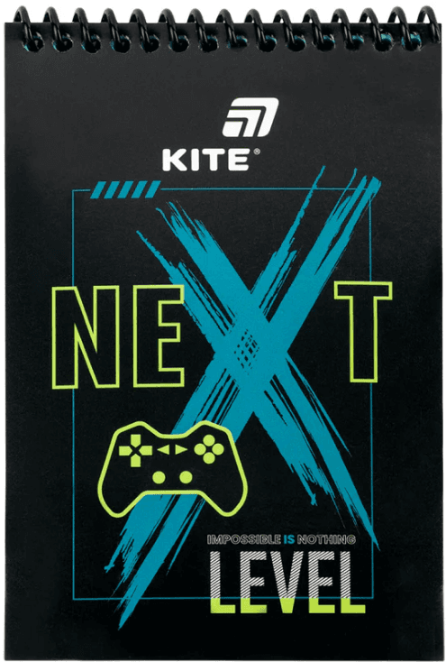 Блокнот пруж. А6 48арк. б/лін. Next Level №K26-196-2/Kite — купити | Канцелярський Сад