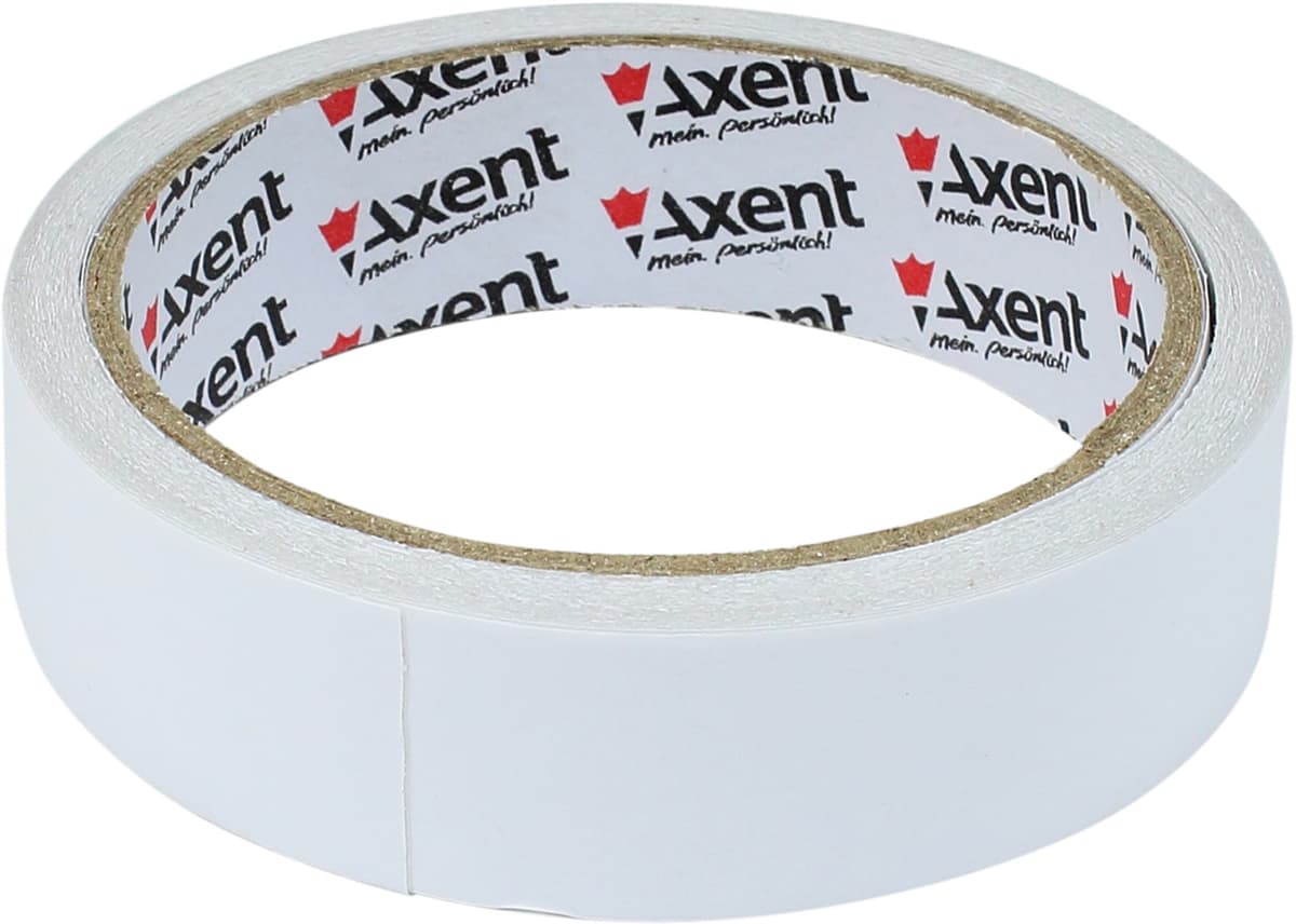 Стрічка двостор. клейка "Axent" 24ммх10м №3101 — фото 4