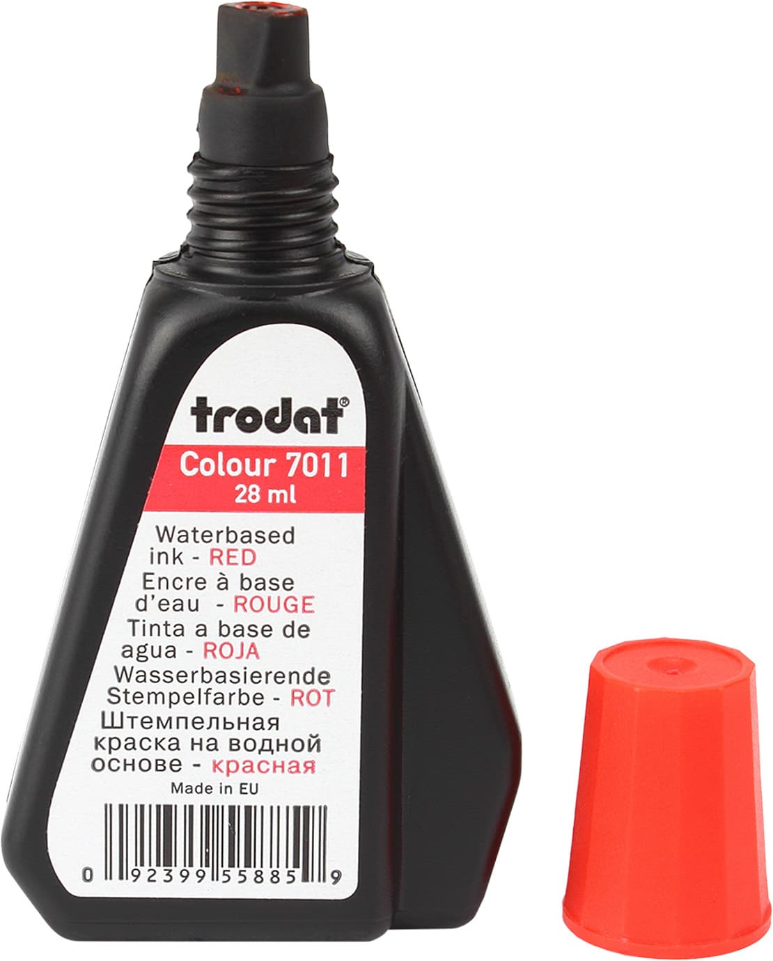 Штемпельна фарба "Trodat" №7011 28мл черв. — фото 3