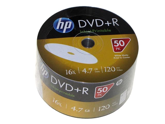 DVD+R HP 16х 4.7Gb bulk — купити | Канцелярський Сад