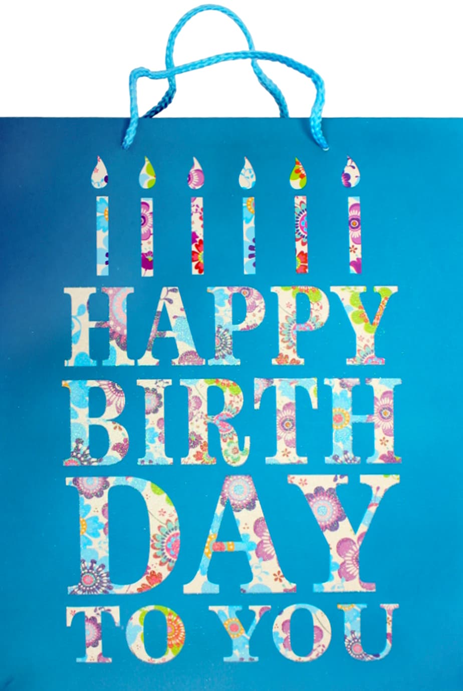 Пакет подарунковий папер. 26х32х10см Happy Birthday,4 види №461447/Лідер — фото 10