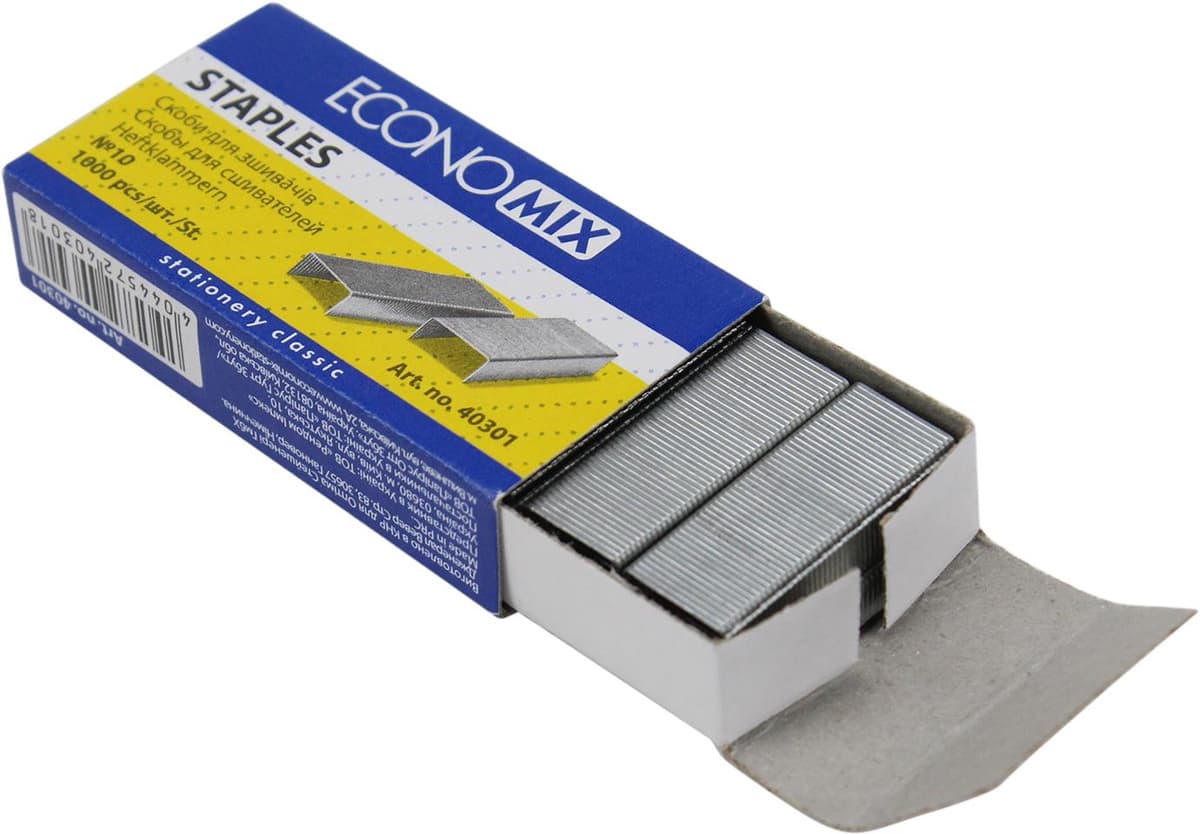 Скоби "Economix" №10 №E40301 — фото 3
