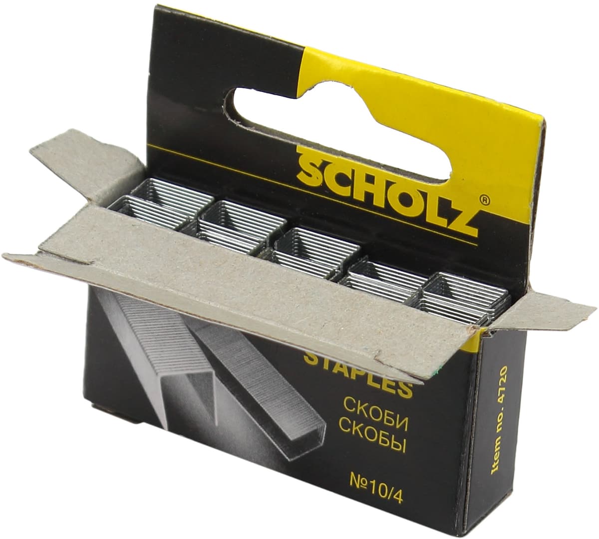 Скоби "Scholz" №10 (1000шт) №4720 — фото 3