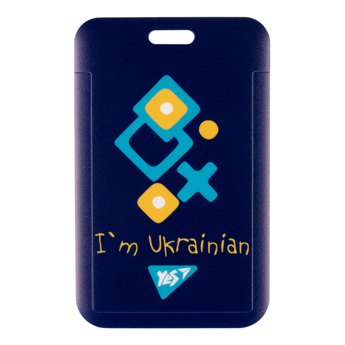 Бейдж "Yes" Ukraine №940320 вертик.,слайдер — фото 3