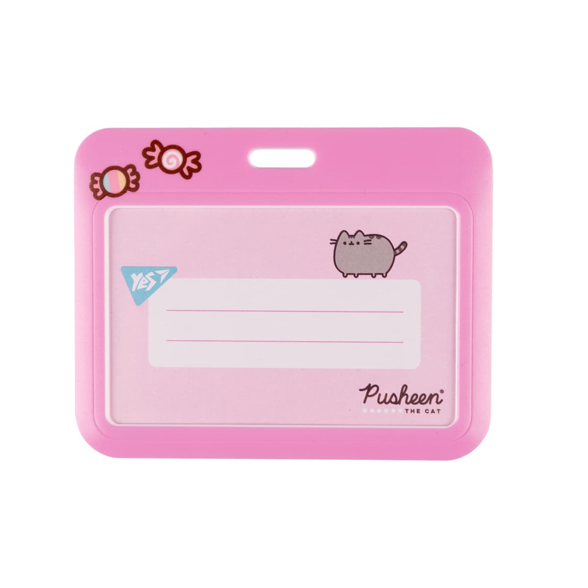 Бейдж "Yes" Pusheen №940323 горизонт.,слайдер — купити | Канцелярський Сад